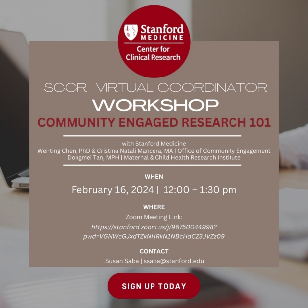 SCCR Virtual Coordinator Workshop